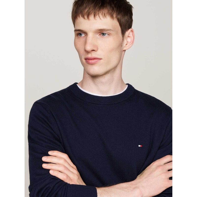 Tommy Hilfiger Pima Org Ctn Cashmere Crew Neck image number 2